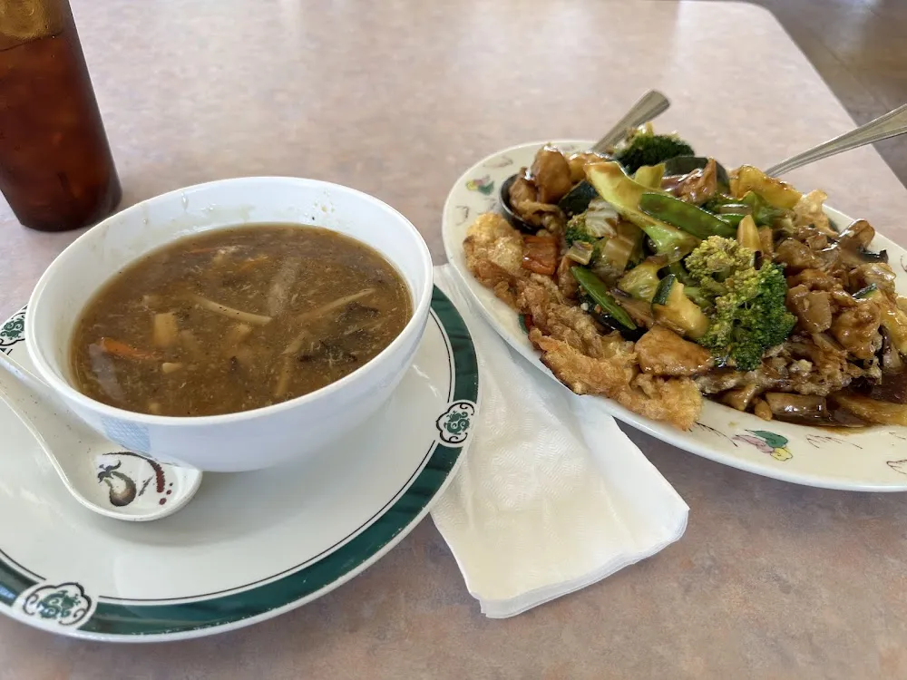 Hot Sour Soup Egg Foo Young